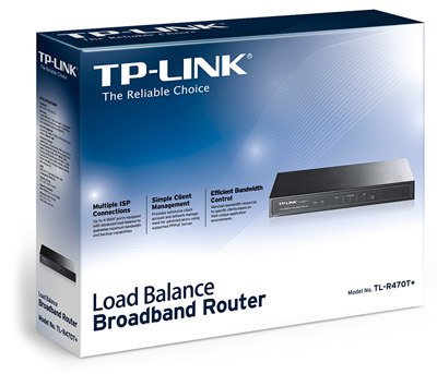 Router c/ load balance, 4 WAN 1LAN TP-Link TL-R470T+ v6