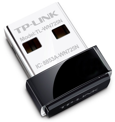 Nano adaptador USB WiFi TP-Link TL-WN725N 150 Mbps