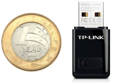 Mini adaptador USB WiFi TP-Link TL-WN823N 300 Mbps