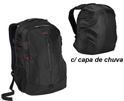 Mochila Targus TSB226 c/ capa de chuva p/ note 15.6p