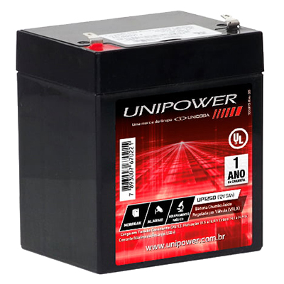 Bateria chumbo-acido Unipower UP1250, 12V, 5Ah, F187