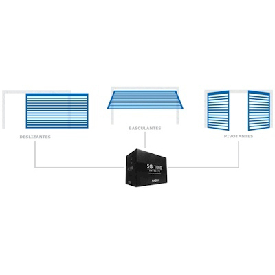 Nobreak porto eletrnico MCM SG 1000 power 1KVA 1/2HP