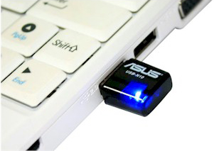 Adaptador USB sem fio Asus USB-N10 802.11n 150Mbps