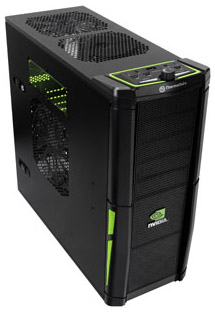 Gabinete torre Thermaltake VL200L1W2Z Element V Nvidia