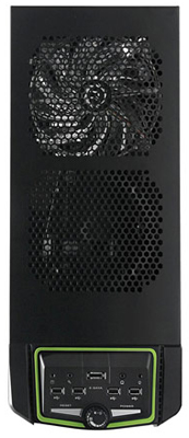 Gabinete torre Thermaltake VL200L1W2Z Element V Nvidia