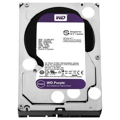 HD p/ DVR NVR 4K WD WD82PURZ Purple 8TB 256MB SA3 6GBps