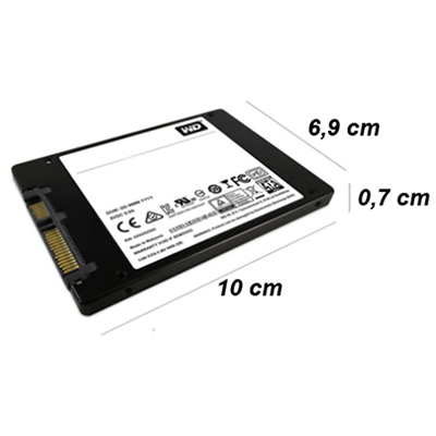 SSD 1TB WD Green WDS100T2G0A 6Gbps 430MB/s, 545MB/s