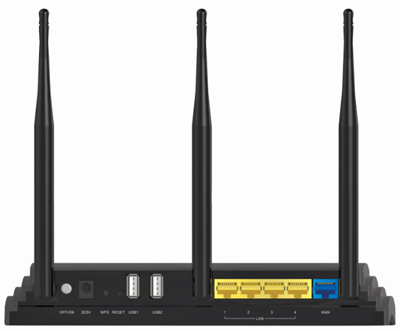 Roteador WiFi AC Gigabit Comtac 9311 Dual Band 1200Mbps