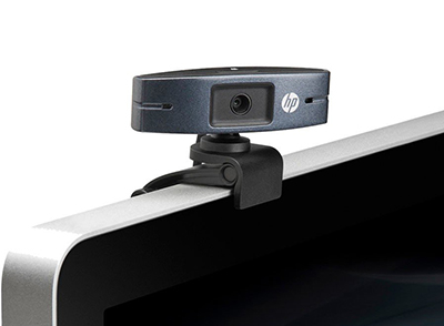 Webcam HD 720p, HP HD2300 Y3G74AA 30fps, USB