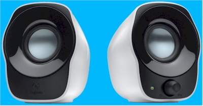 Caixas de som Estreo Logitech Z120 1,2W RMS