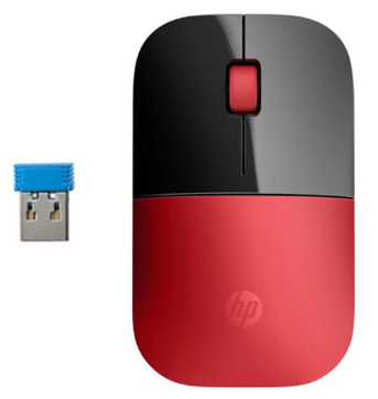 Mouse ptico s/ fio baixo perfil HP Z3700 2.4GHz 1200dp