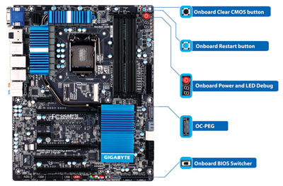 Placa me Gigabyte GA-Z77X-UD5H-WB LGA-1155 c/ Wifi, BT