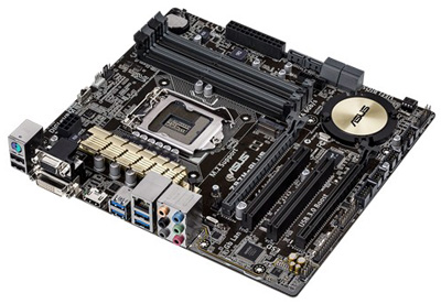 Placa me Asus Z97M-PLUS/BR, Intel LGA1150 VGA DVI HDMI