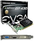 Placa de v�deo EVGA Geforce GT430 1GB DDR3 VGA DVI HDMI2