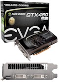 Placa de v�deo EVGA Geforce GTX460 SE 1GB, 2 DVI 1 HDMI2