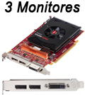 Placa v�deo Sapphire FirePro W5000 2GB, DVI, 2 DispPort2