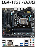 Placa me Gigabyte GA-Z170M-D3H DDR3 p/ Intel LGA11512