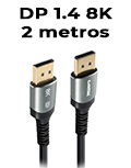 Cabo DisplayPort 8K macho x macho Comtac 22129471-R.01 com 2 metros2