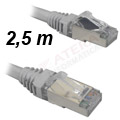 Patch cord F/UTP Furukawa CAT.6A Gigal. blin cinza 2,5m2