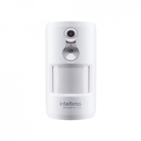 Sensor infrav passivo pet at� 20kg c/ c�mera s/ fio ivp 8000 pet cam -2