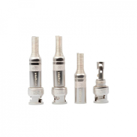 Conector bnc mola conex 1000 c/10 unidades g2 - intelbras2
