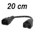 Adaptador de fora Lbramo 10265 IEC-macho x NEMA-F