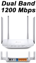 Roteador dualBand AC1200 TP-Link Archer C50 300+867Mbps