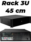 Gabinete rack ATX 3U 3ETEC AT-RACKATX01 45 cm de prof