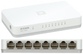 Switch D-Link DGS1008A, 8 portas Gigabit (10/100/1000)