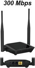 Roteador e repetidor D-Link DIR-611 300Mbps WiFi 10dBi 