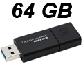 Pendrive Kingston 64GB DT100G3/64GB 10-100MB/s USB3