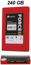 SSD Corsair Force GS 240GB, SATA3, 6Gbps, 555MBps 