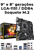 Placa m�e Gigabyte H370M DS3H LGA1151 DVI HDMI DP USB31