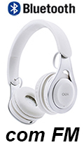 Headset bluetooth c/ microfone OEX HS306 Drop c/ FM