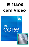 Processador Intel i5-11400 2.6GHz 12MB LGA1200 11g c/v