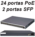 Switch HPE Aruba JL386A 1920S-48G-4SFP 48p. Gb PoE 370W