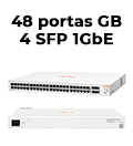 Switch HP Aruba Instant on 1830 48G JL814A 48p. Gb 4SFP