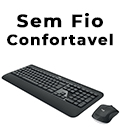 Teclado e mouse sem fio Logitech MK540 2.4GHz 10m