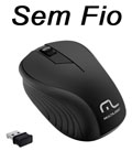 Mouse sem fio Multilaser MO212 Wave 1200 dpi 10m