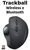 Trackball sem fio Logitech MX Ergo Bluetooth e Wireless