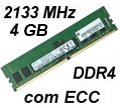 Memria 4GB DDR4 2133MHz HP N0H86AA com ECC p/ HP Z240