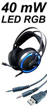 Gaming Headset C3Tech PH-G300 GosHawk RGB LED 40mW