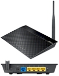 Roteador sem fio Asus RT-N10+, 150Mbps 802.11 c/ 4 SSID