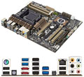 Placa me Asus Sabertooth 990FX R2.0 , p/ AMD AM3+