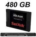 SSD 480GB Sandisk SSD Plus 445MB/535MB/s 20X