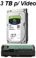 HD 3TB SATA3, vdeo DVR NVR Seagate Skyhawk 64MB 6Gbps