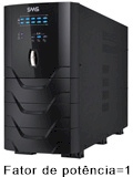 Nobreak senoidal 2200VA (2200W) SMS Atrium Bivolt, 115V3