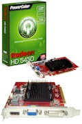 Placa video PowerColor ATI HD5450 1GB DDR3 64 bit HDMI2