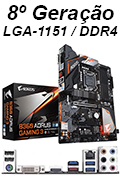 Placa me Gigabyte Aorus Gaming 3 LGA-1151 8G DVI HDMI2