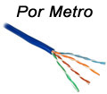 Cabo UTP Furukawa cat 5e 4 pares por metro, azul CMX2